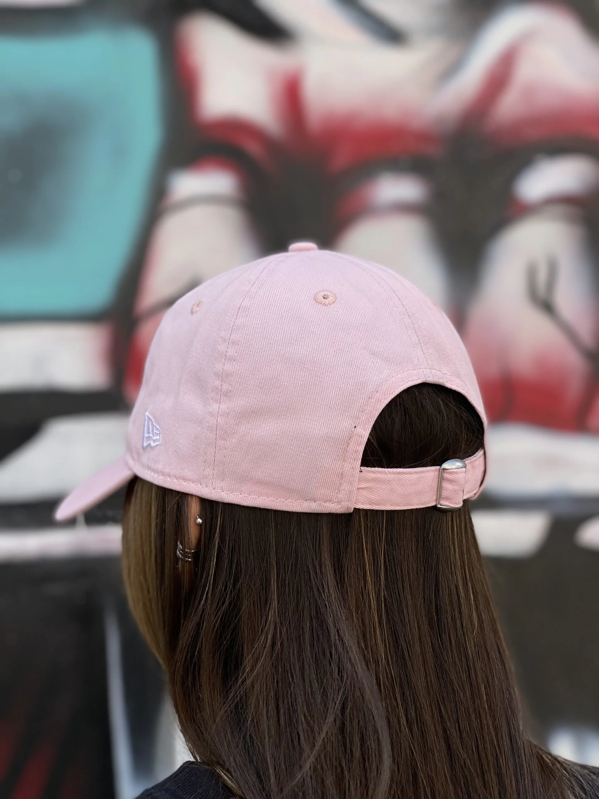BONÉ NEW ERA ABA CURVA NY FEMININO ROSA - Imagem 3