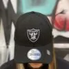 BONÉ NEW ERA ABA CURVA NFL RAIDERS PRETO