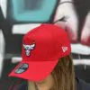 BONÉ NEW ERA ABA CURVA NBA CHICACO BULLS VERMELH - Imagem 4