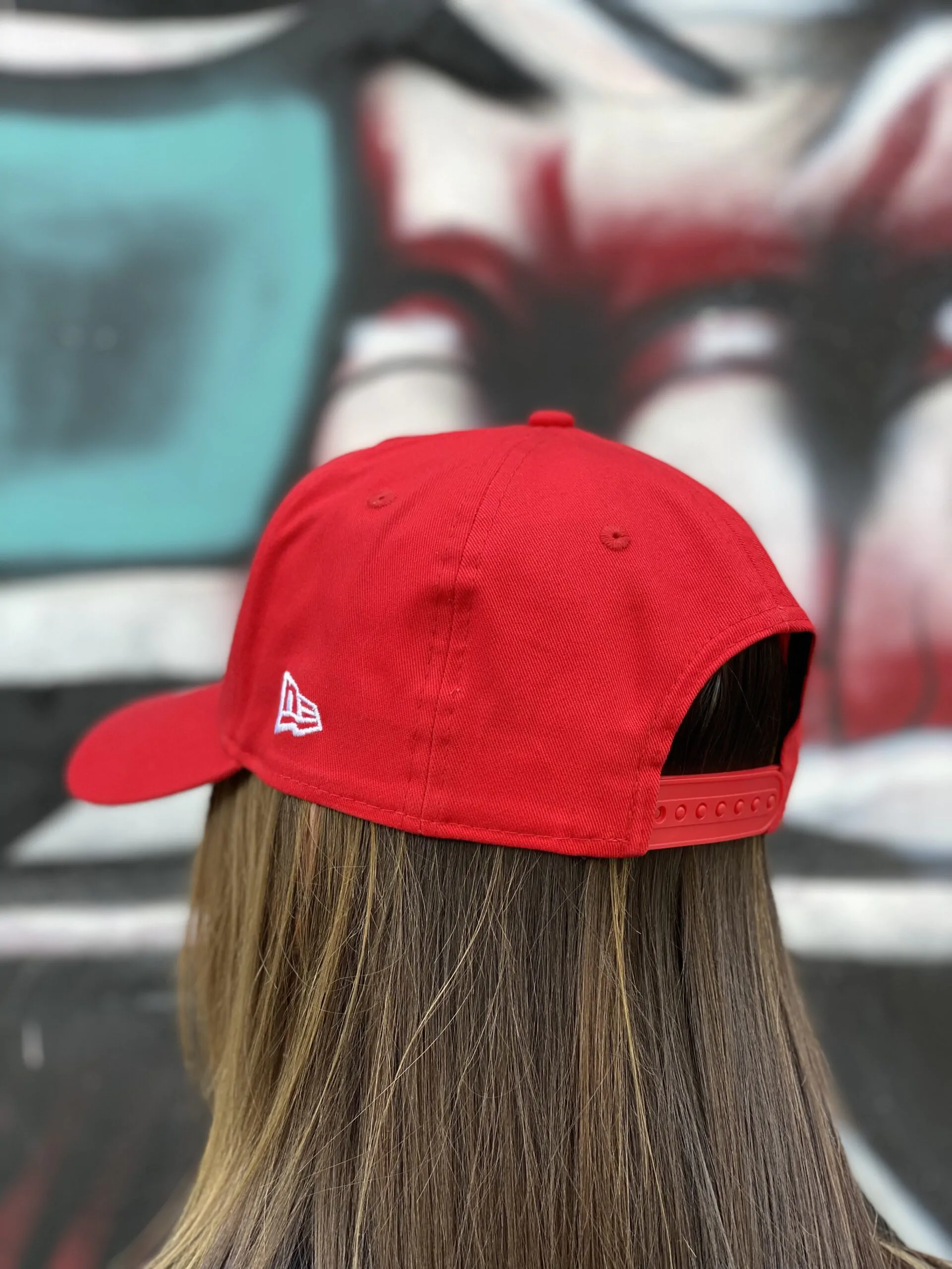 BONÉ NEW ERA ABA CURVA NBA CHICACO BULLS VERMELH - Imagem 2