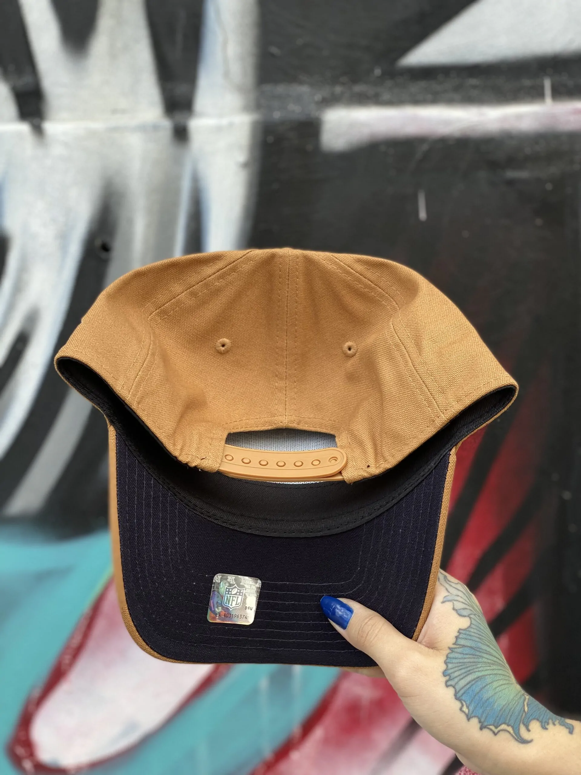 BONÉ NEW ERA ABA CURVA NFL RAIDERS CÁQUI - Imagem 4