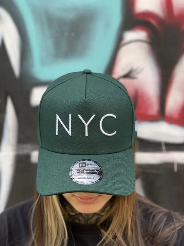 BONÉ NEW ERA ABA CURVA NYC VERDE MILITAR - Imagem 2
