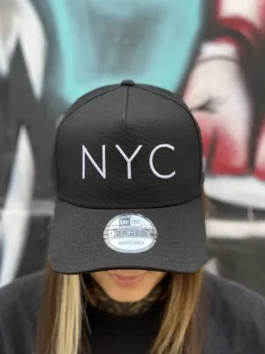 BONÉ NEW ERA ABA CURVA NYC PRETO