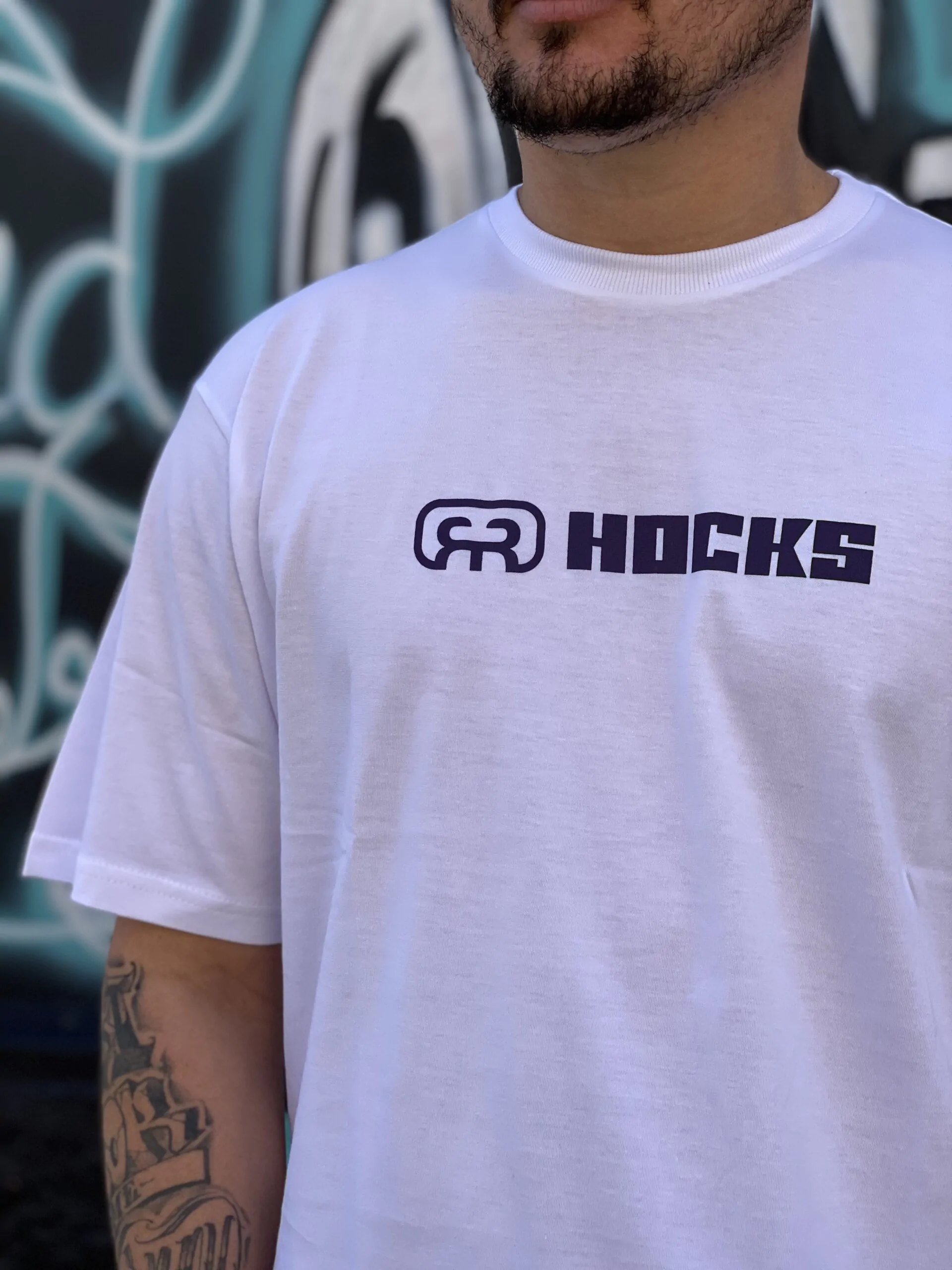 CAMISETA HOCKS LOGO BRANCO - Imagem 2
