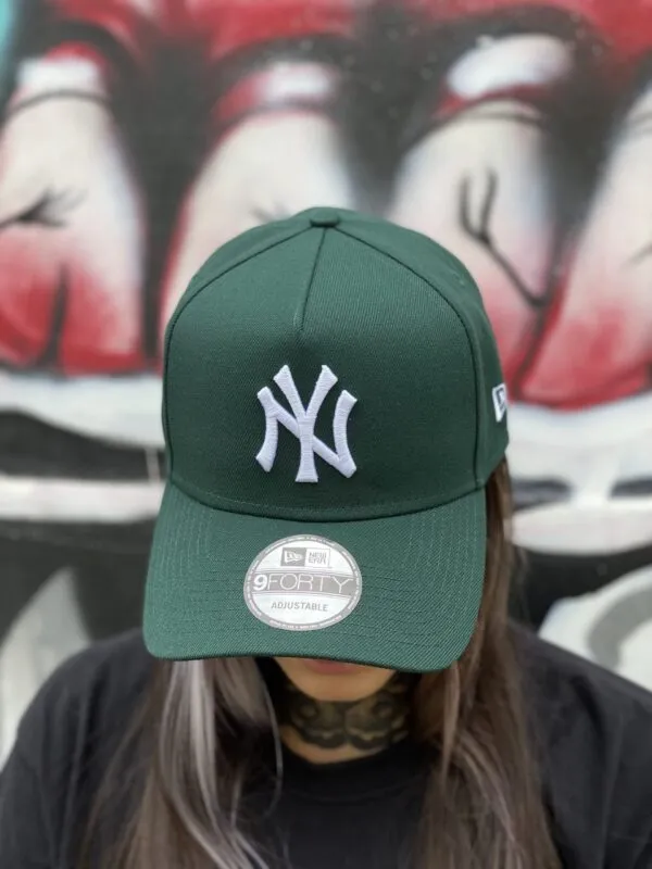 BONÉ NEW ERA ABA CURVA NY VERDE MILITAR
