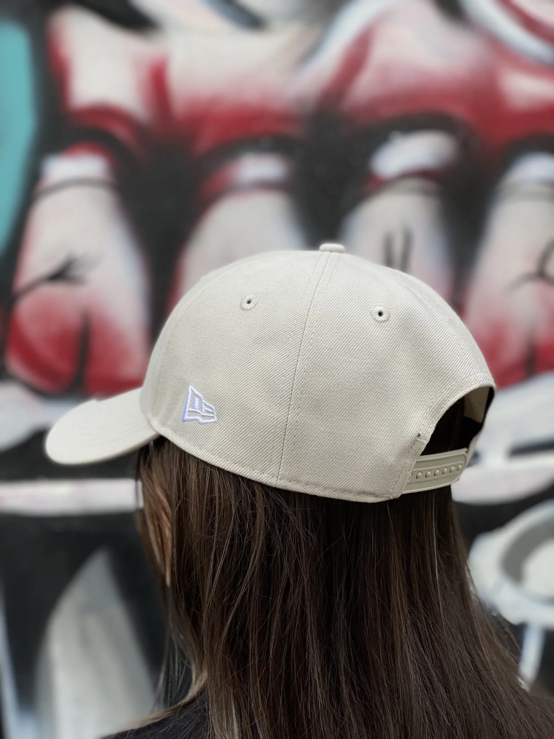 BONÉ NEW ERA ABA CURVA MLB MINI NY BEGE - Imagem 3