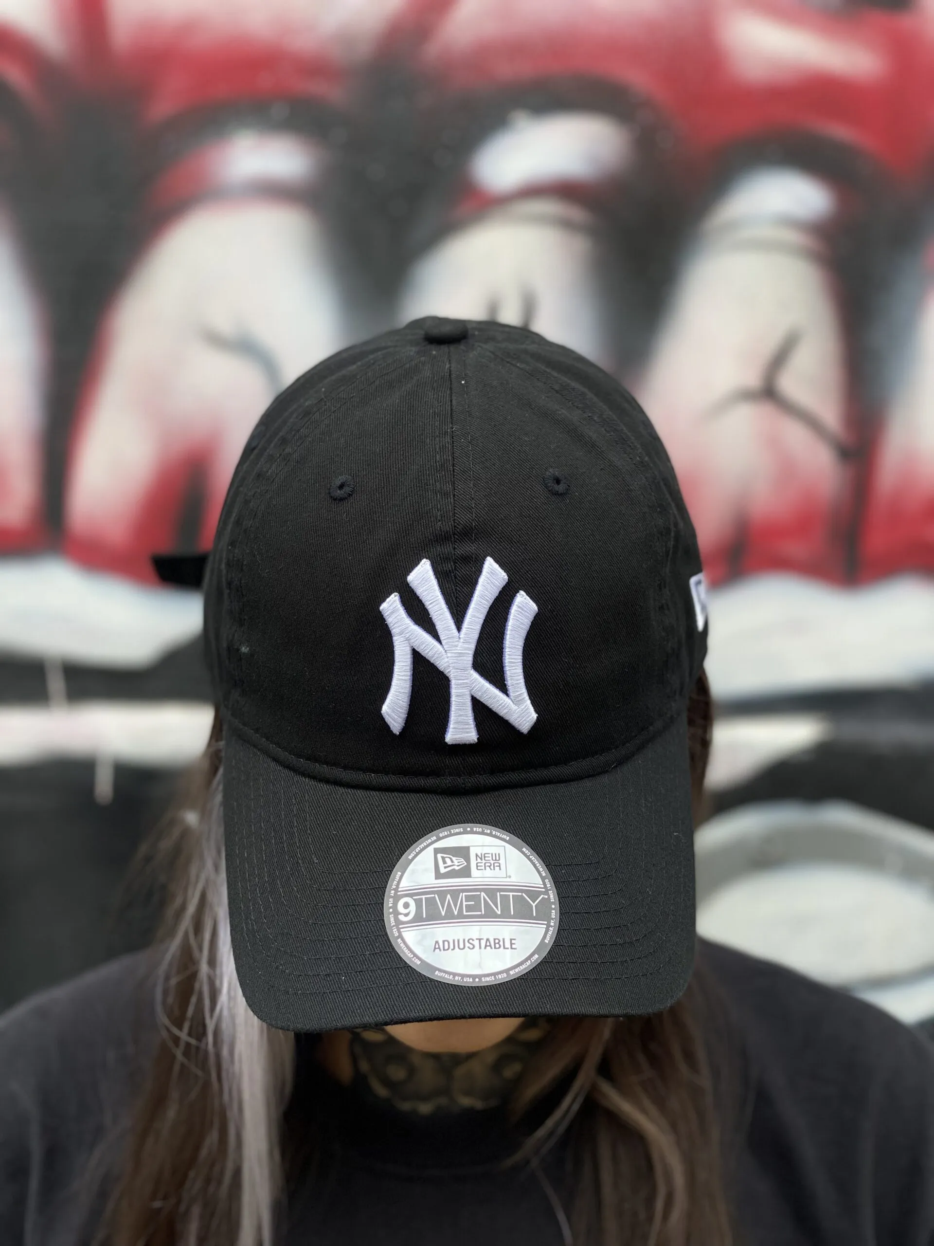 BONÉ NEW ERA ABA CURVA DAD HAT NY PRETO