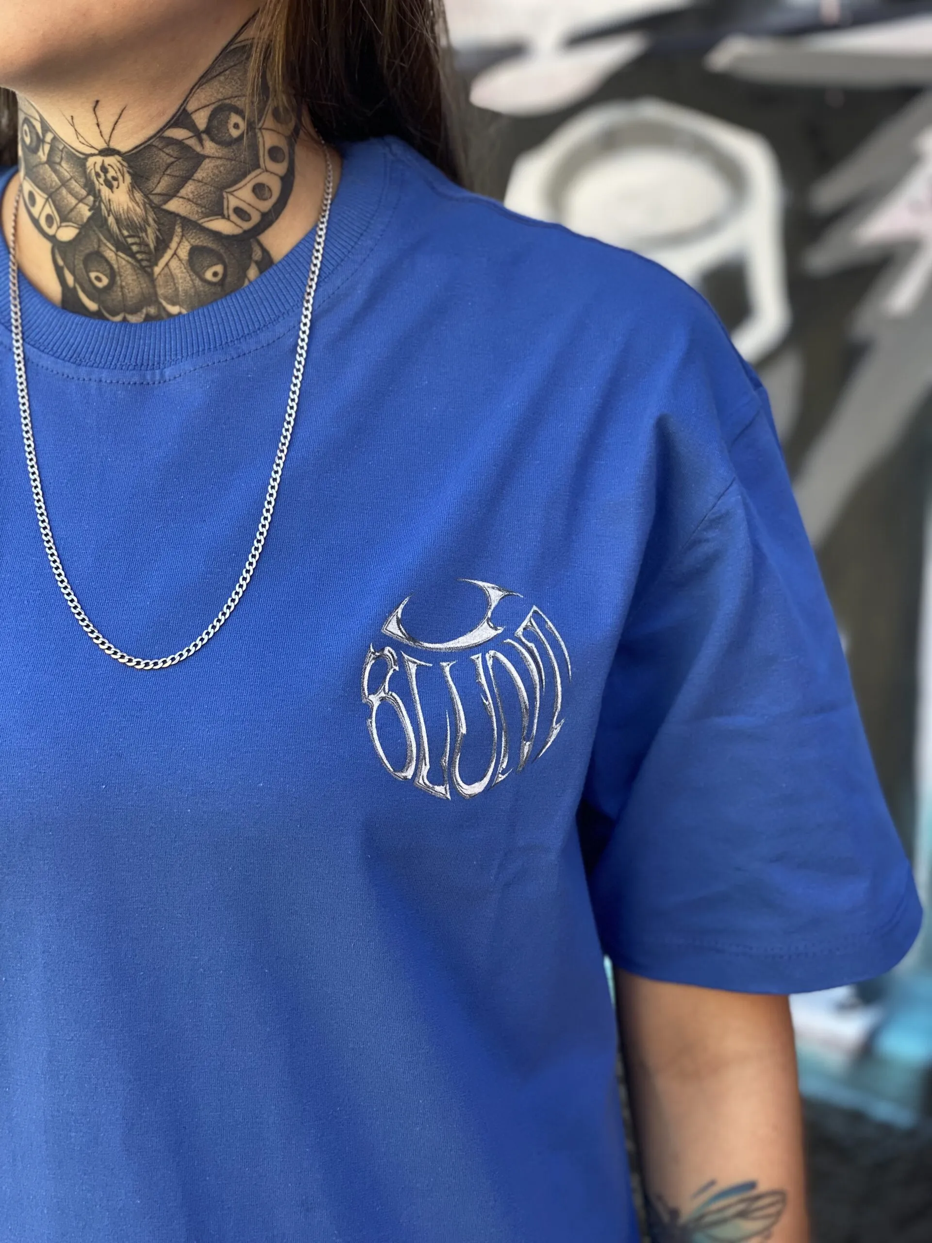 CAMISETA BLUNT CYBER TRIBAL ROYAL - Imagem 3