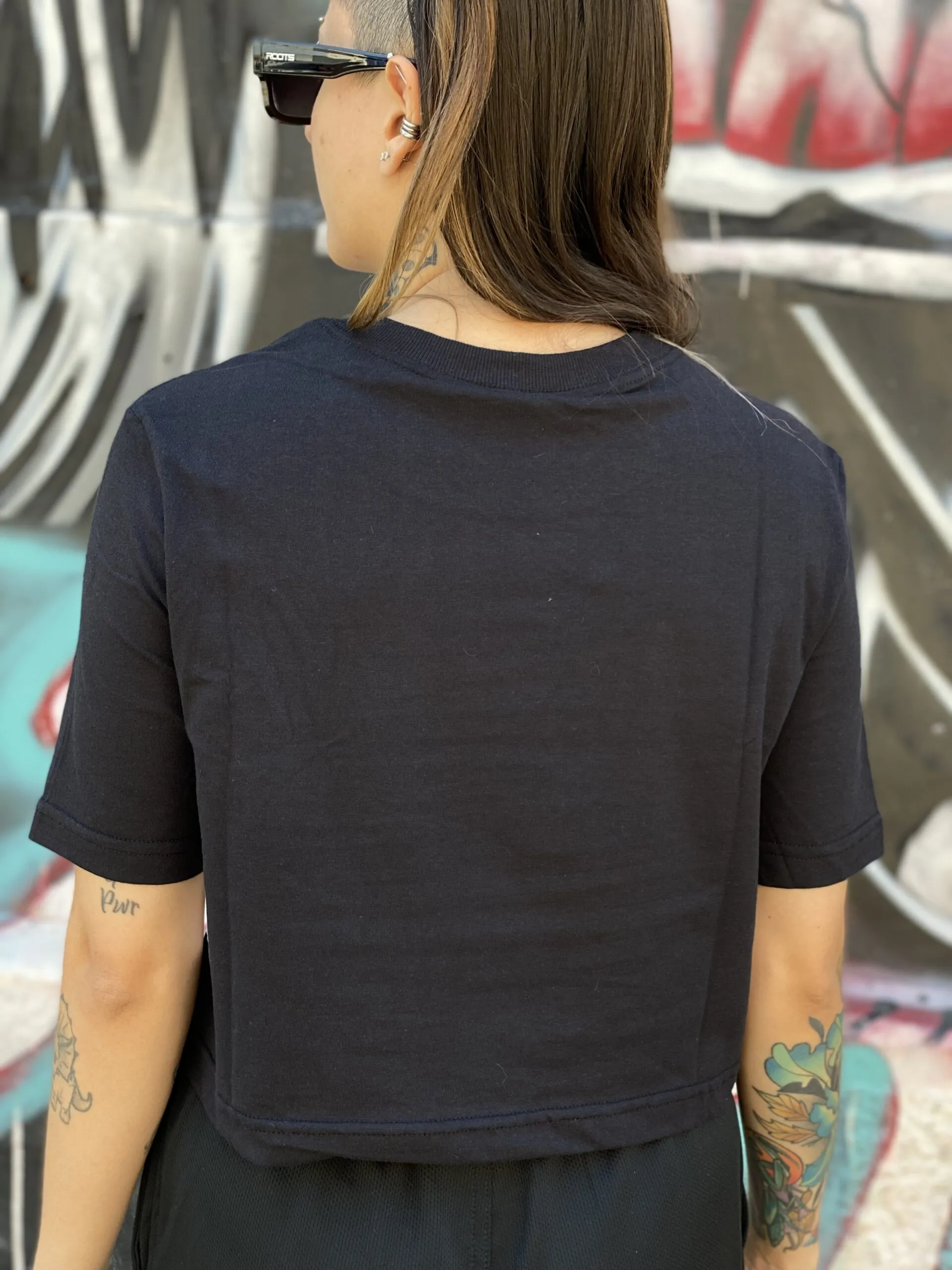 CROPPED GRIZZLY SCRIPT LOGO PRETO - Imagem 3