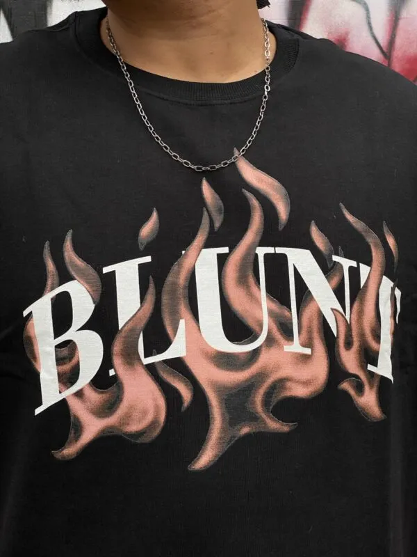 CAMISETA OVERSIZED BLUNT SMOK PRETO - Imagem 2
