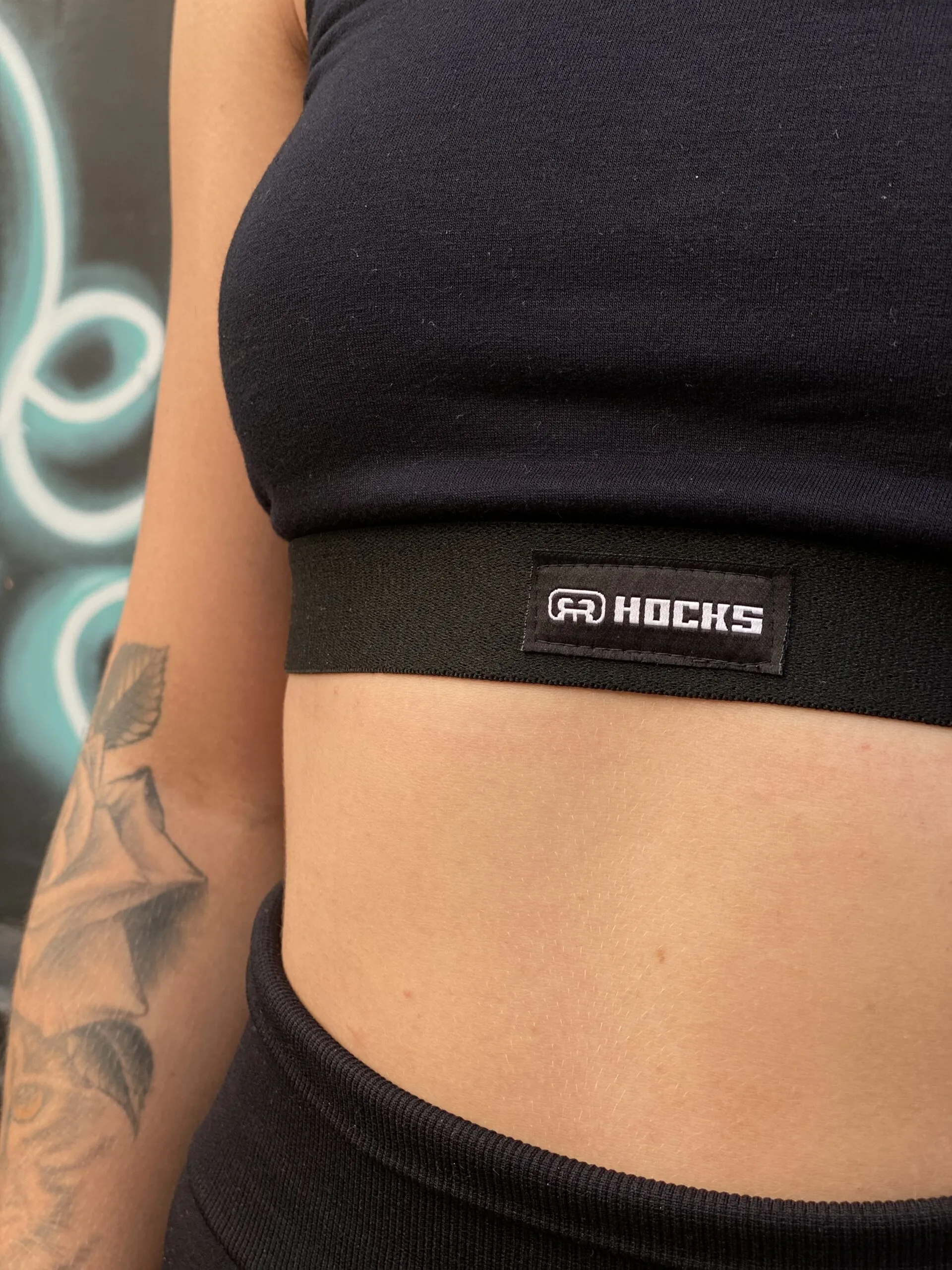 TOP MALHA HOCKS PRETO - Imagem 2