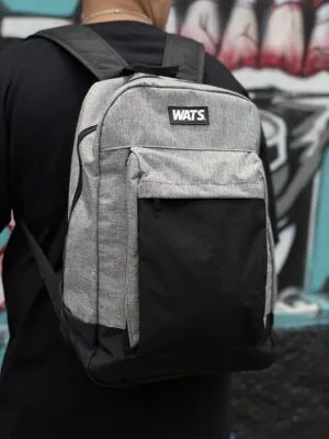 MOCHILA WATS POCKET CINZA
