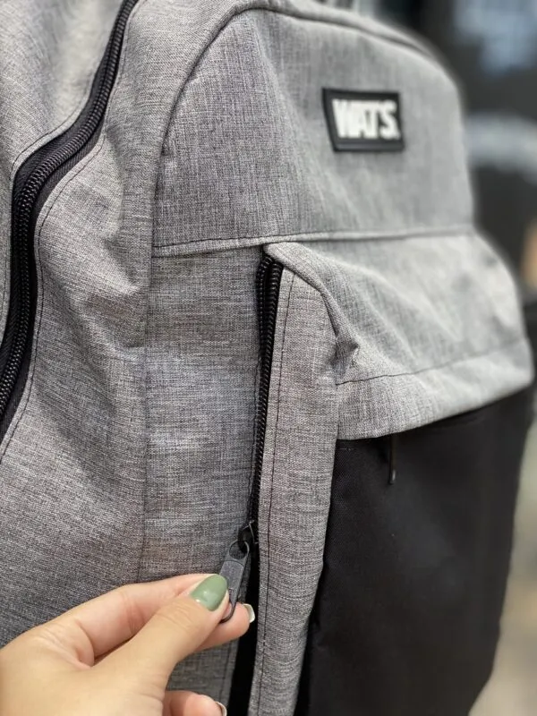 MOCHILA WATS POCKET CINZA - Imagem 2