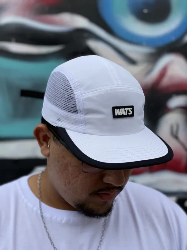 BONÉ FIVE PANEL WATS WHITE BRANCO