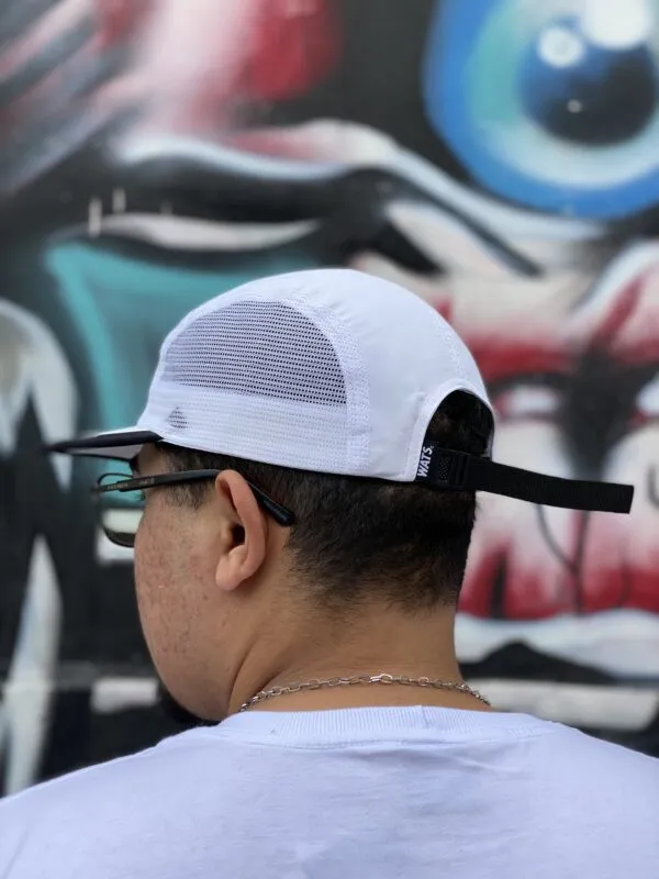 BONÉ FIVE PANEL WATS WHITE BRANCO - Imagem 3