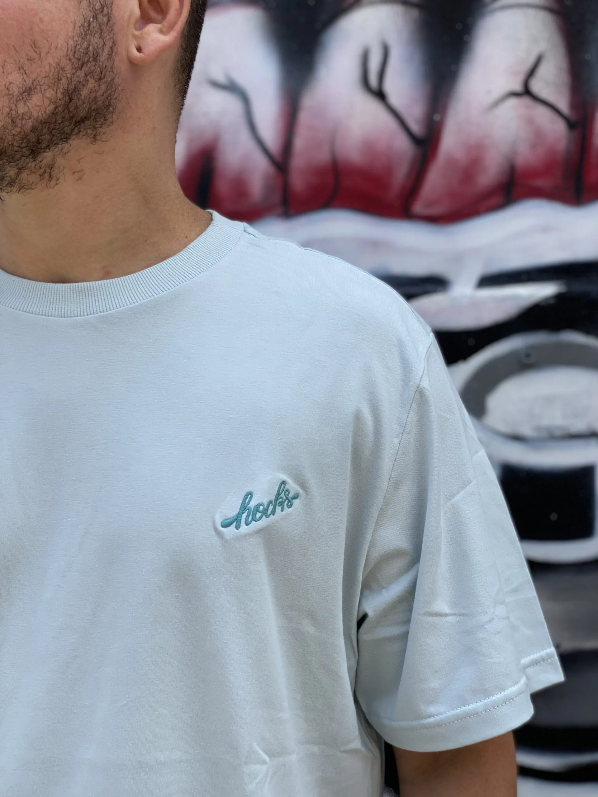 CAMISETA HOCKS CLASSIC SKY GRAY - Imagem 2