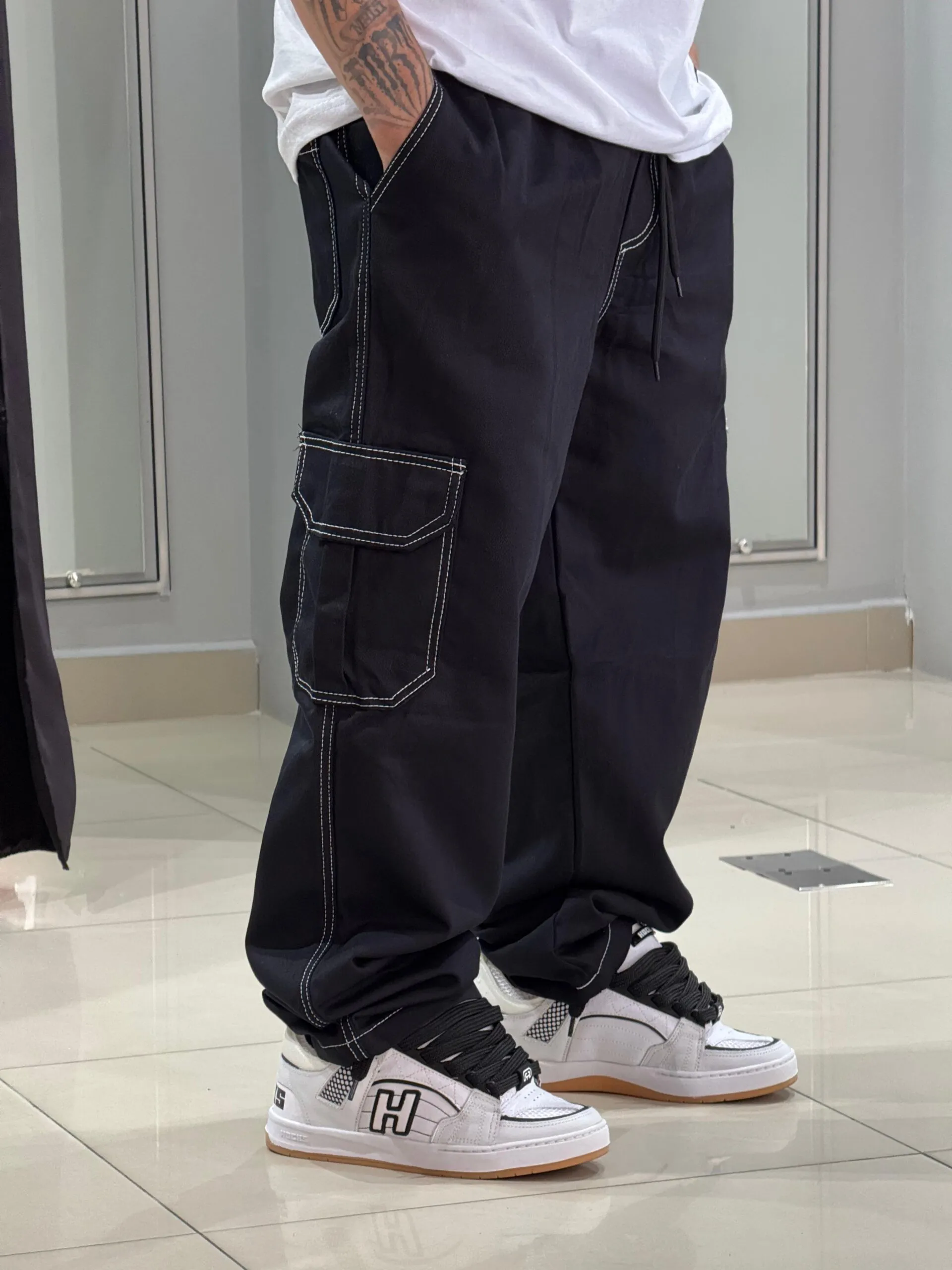 CALÇA CARGO LOKO PESPONTO - Imagem 5