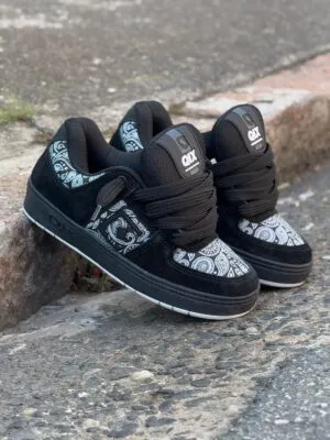 TÊNIS QIX 90S OG PRETO BRANCO