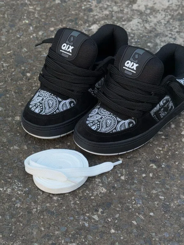 TÊNIS QIX 90S OG PRETO BRANCO - Imagem 8