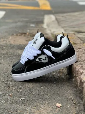 TÊNIS TESLA FUSION BLACK WHITE