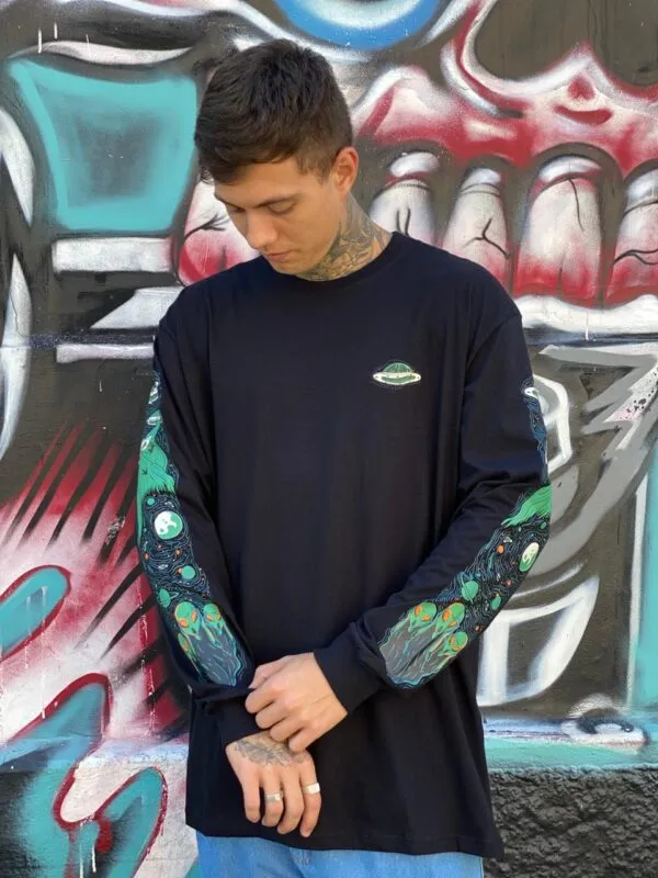 CAMISETA ML BLUNT MARTIAN PRETO - Imagem 3