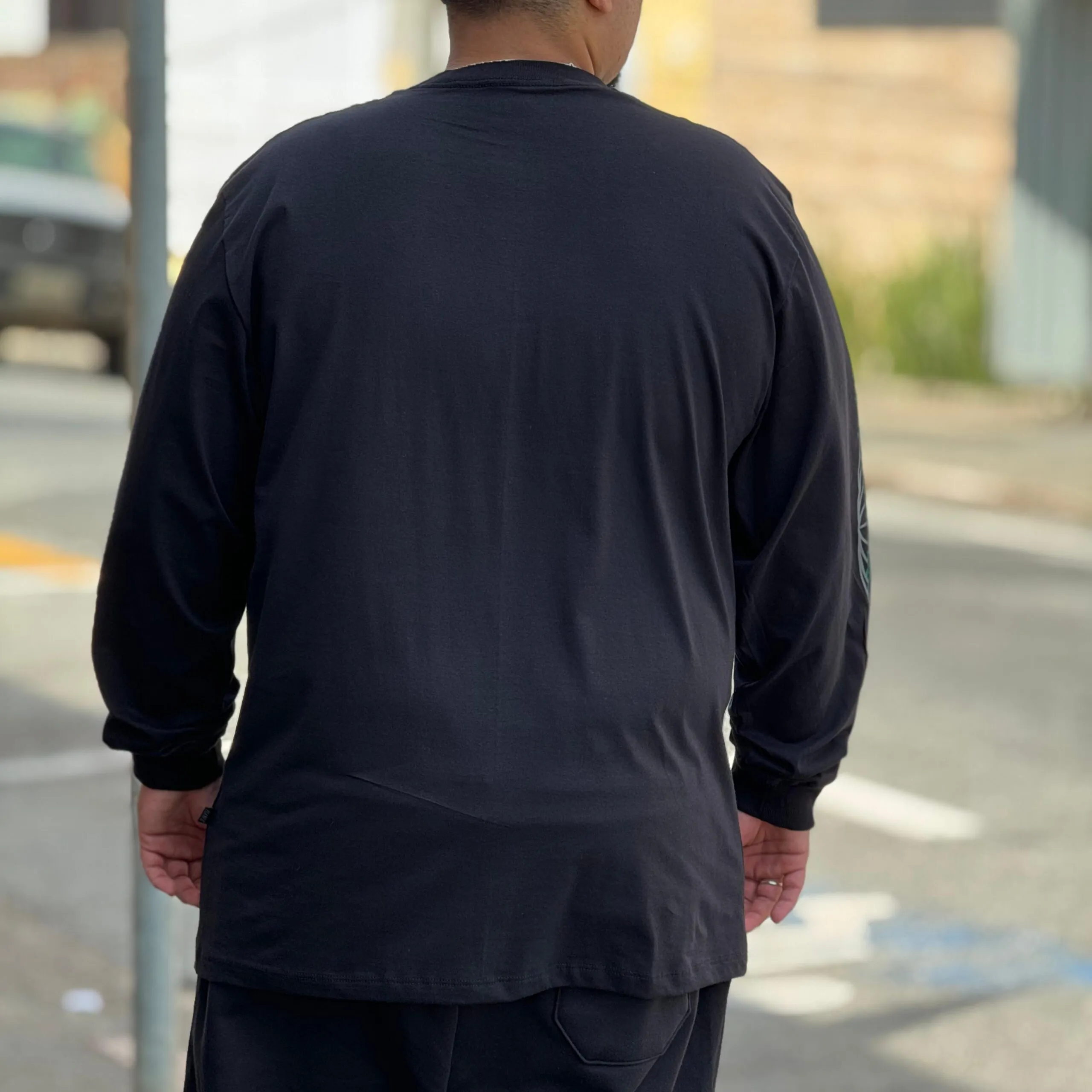 CAMISETA ML PLANO C. BHD CORP PRETO - Imagem 4