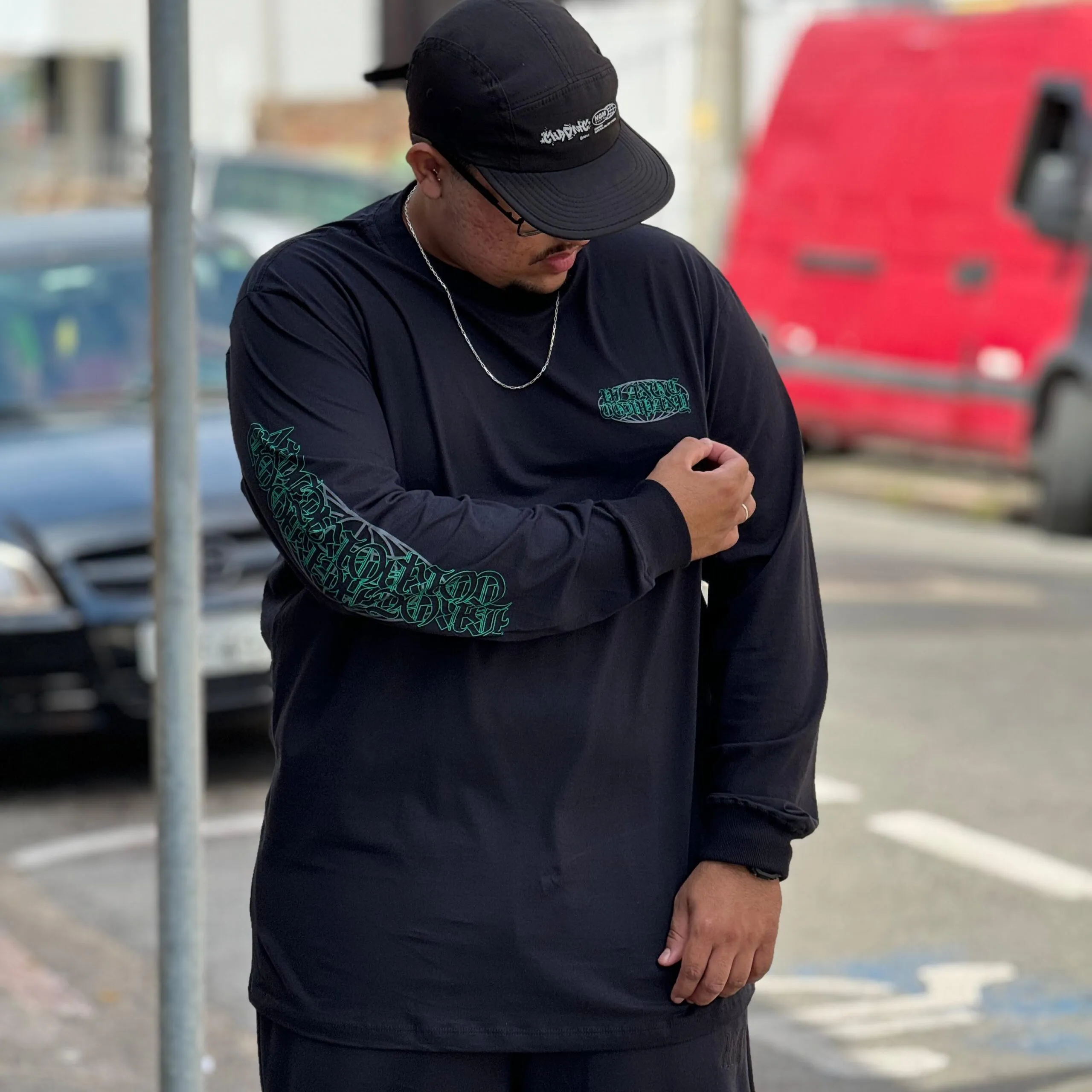 CAMISETA ML PLANO C. BHD CORP PRETO - Imagem 3