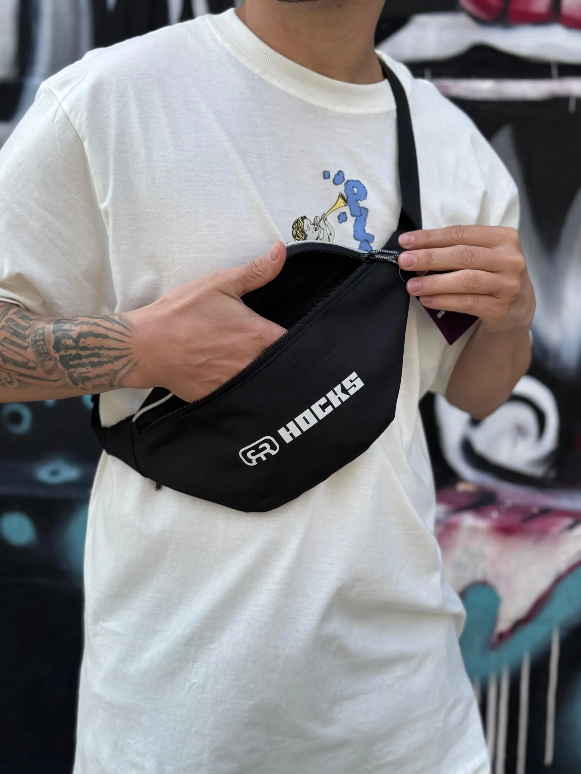 POCHETE HOCKS MOCA PRETO - Imagem 2