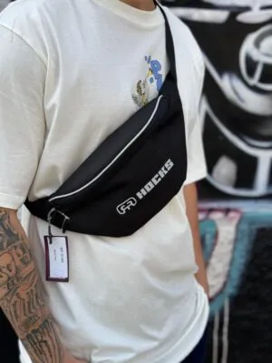 POCHETE HOCKS MOCA PRETO