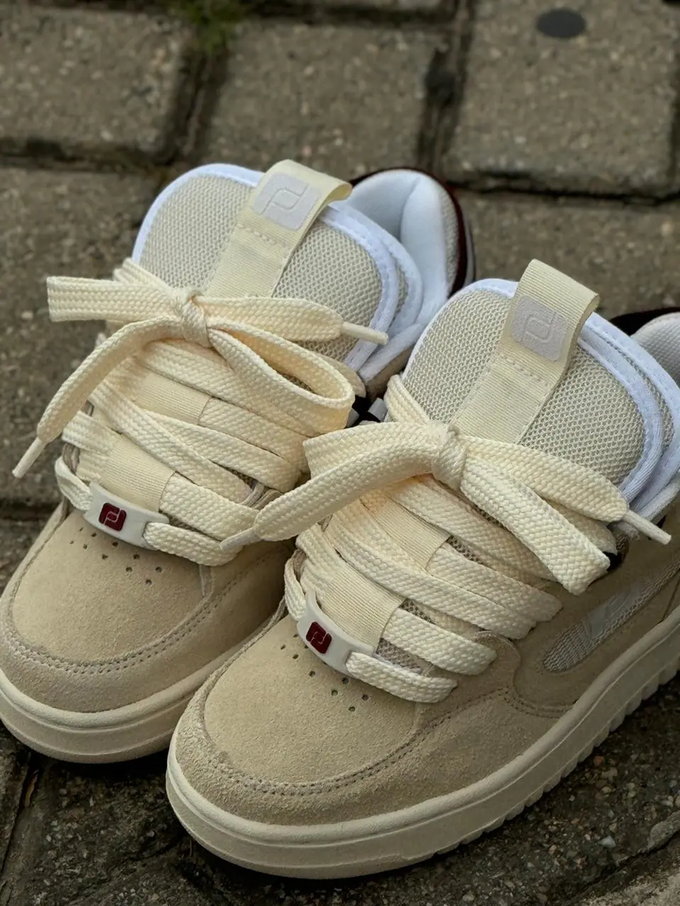 Tênis Freeday Switch  Creme Bordô - Imagem 8