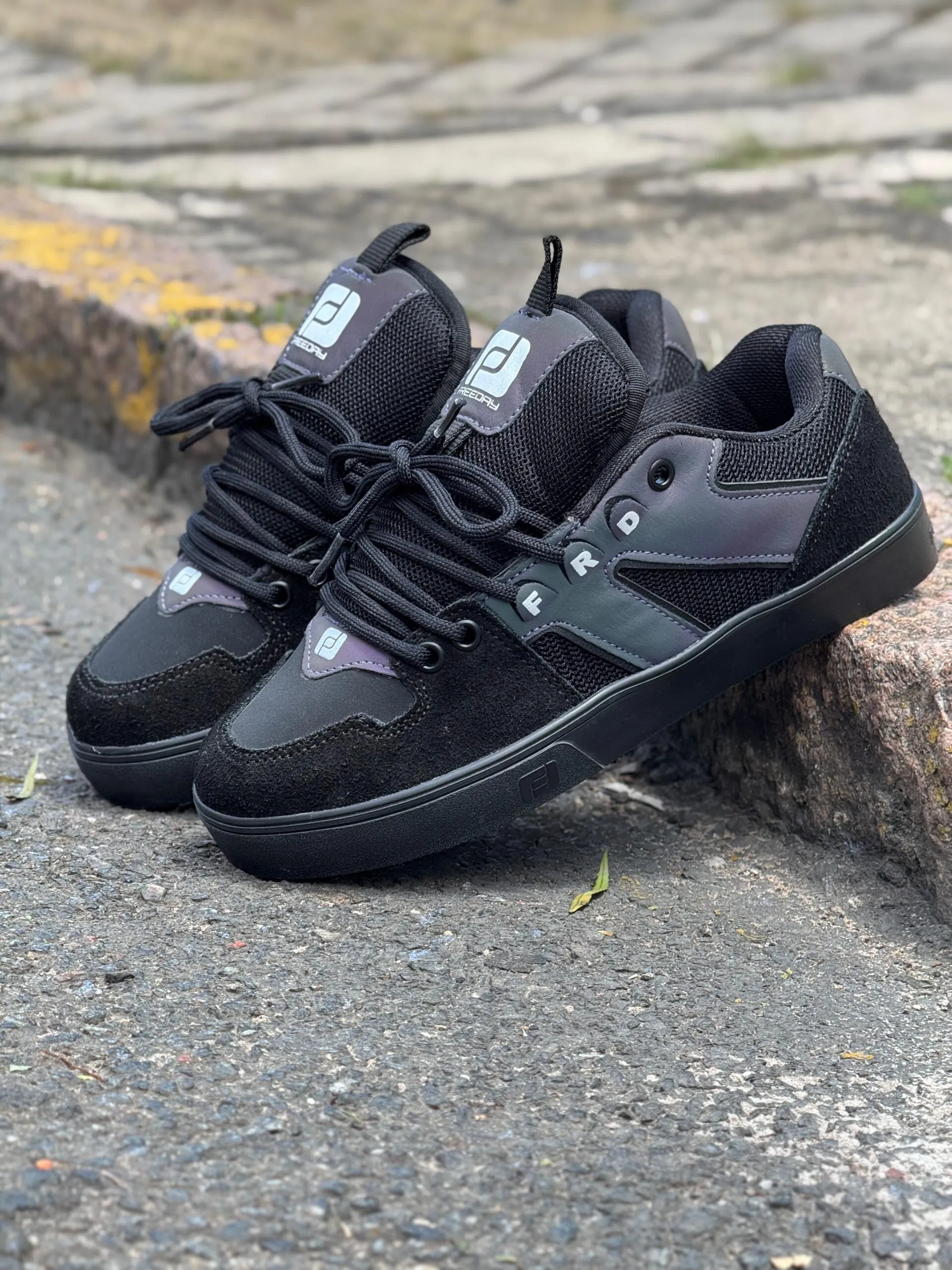 TÊNIS FREEDAY NOSTAL PRETO FURTA COR