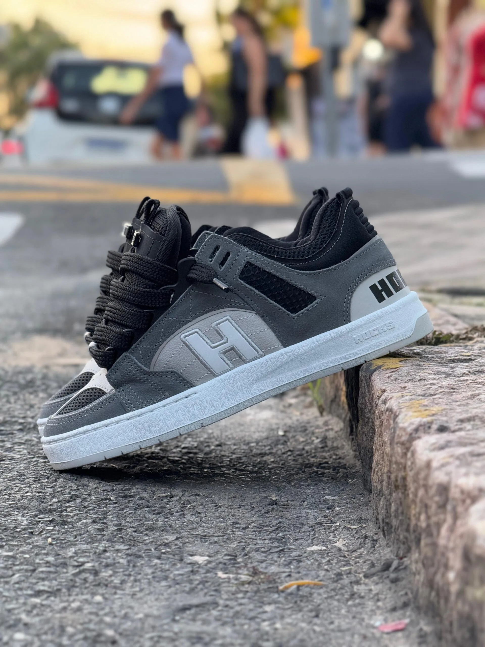 TÊNIS HOCKS BOLD ASFALTO - Imagem 6