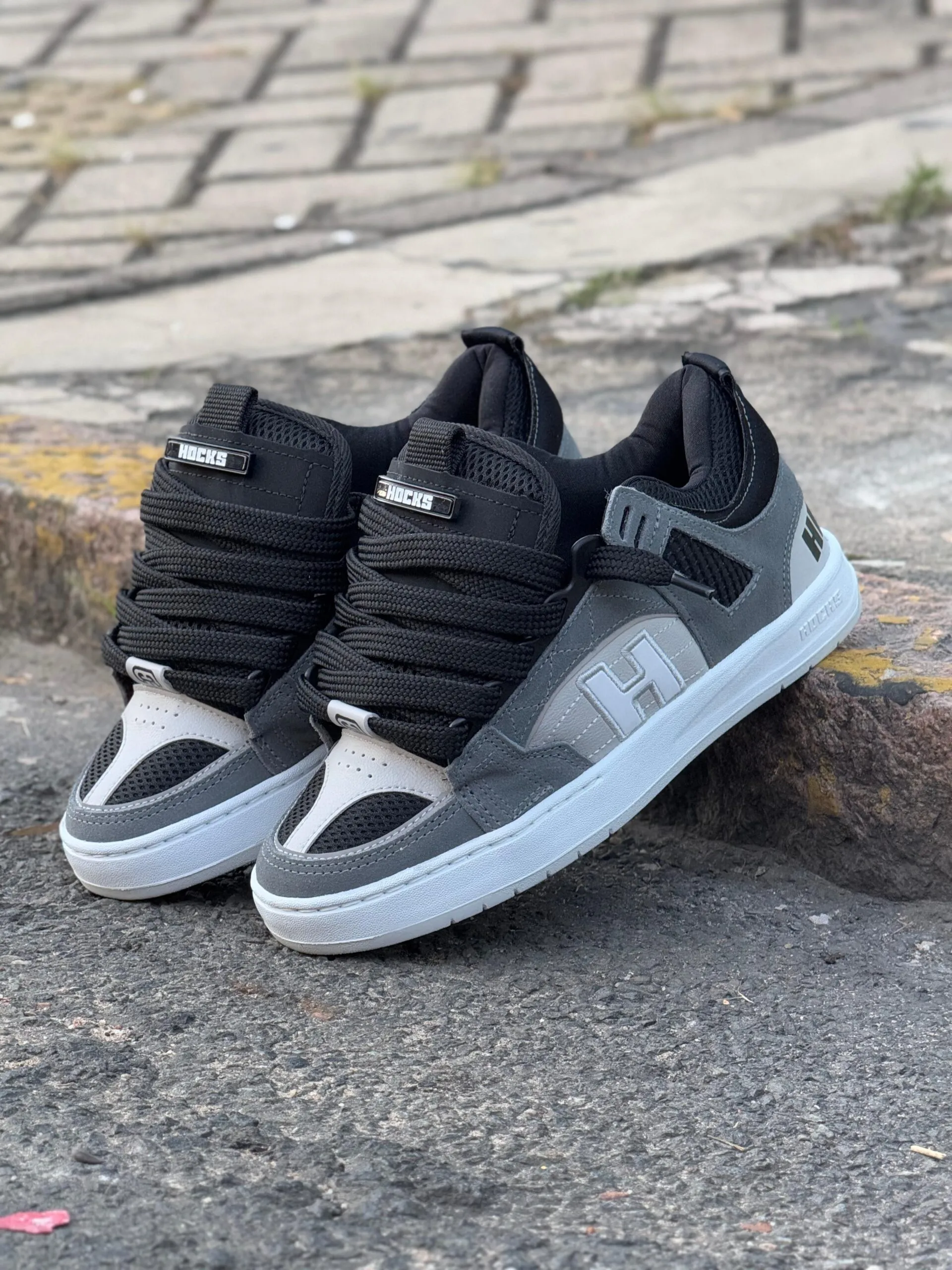 TÊNIS HOCKS BOLD ASFALTO - Imagem 2