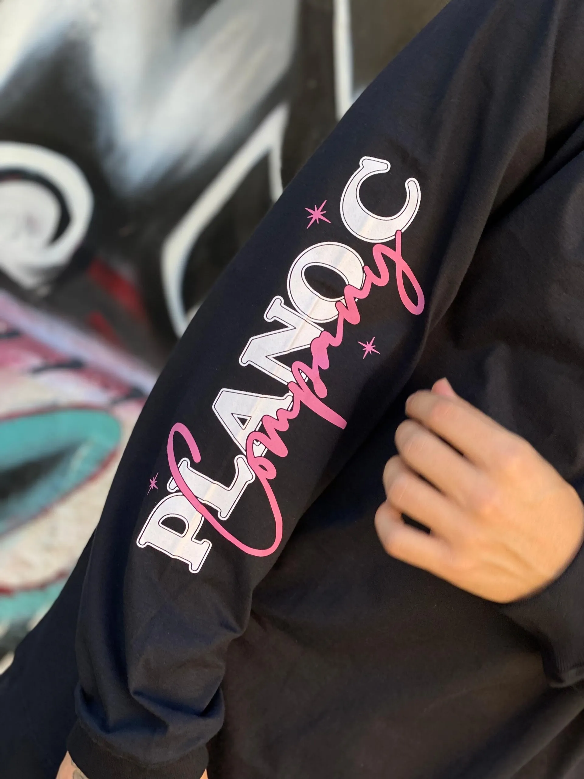 CAMISETA ML PLANO C. LITTLE ANGELS PRETO - Imagem 2