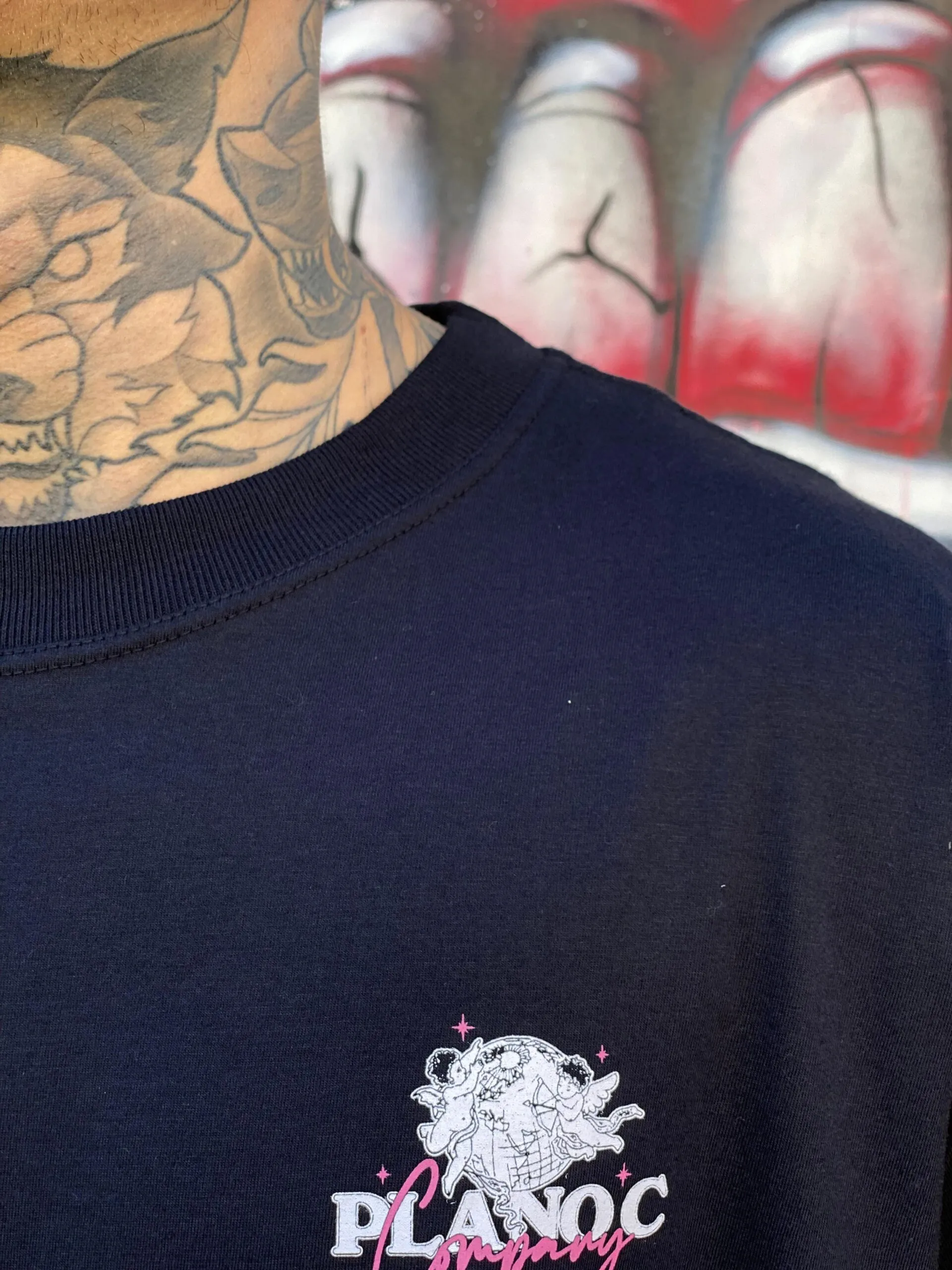 CAMISETA ML PLANO C. LITTLE ANGELS PRETO - Imagem 3