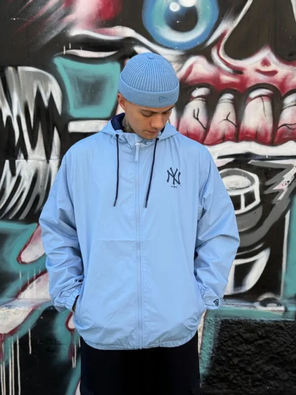 JAQUETA NEW ERA NEW YORK YANKEES MLB AZUL - Imagem 5