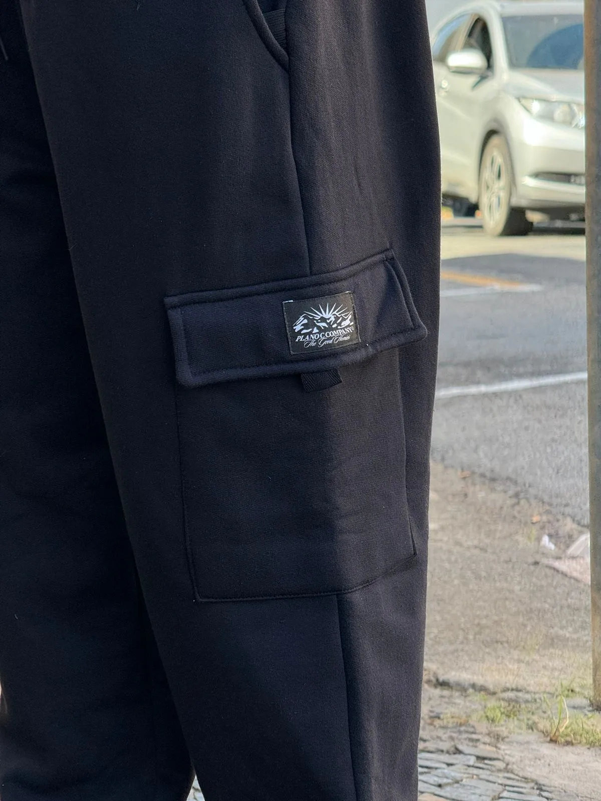 CALÇA CARGO MOLETOM PLANO C. ETIQUETA - Imagem 3