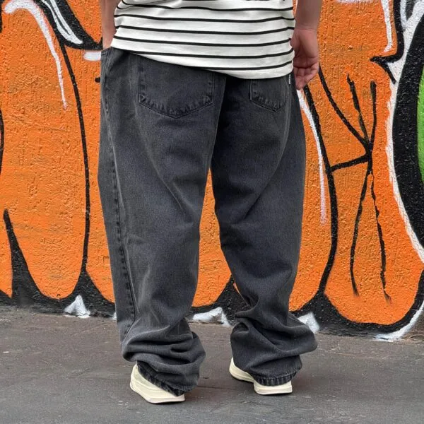 CALÇA JEANS HOCKS BIG PRETO - Imagem 5
