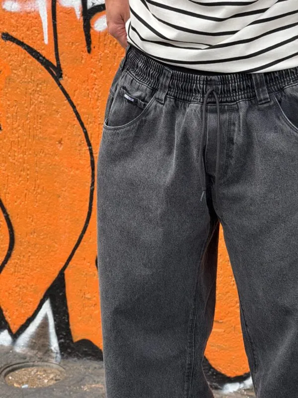 CALÇA JEANS HOCKS BIG PRETO - Imagem 6