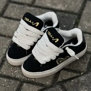 TÊNIS TESLA HERTZ BLACK GOLD