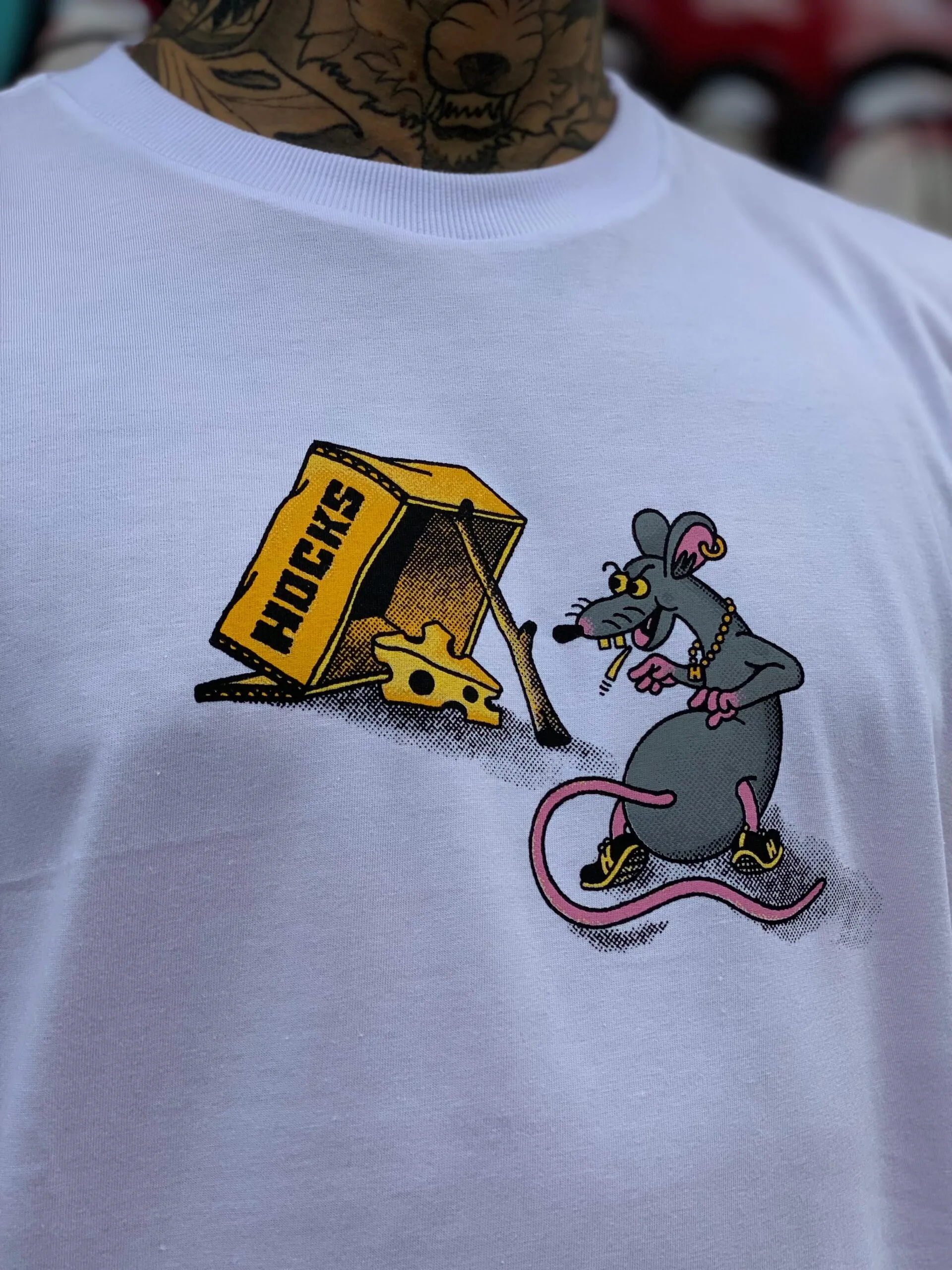 CAMISETA HOCKS ARMADILHA BRANCO - Imagem 2