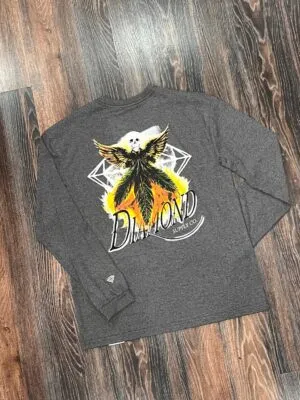CAMISETA ML DIAMOND DEATH ANGELS MESCLA