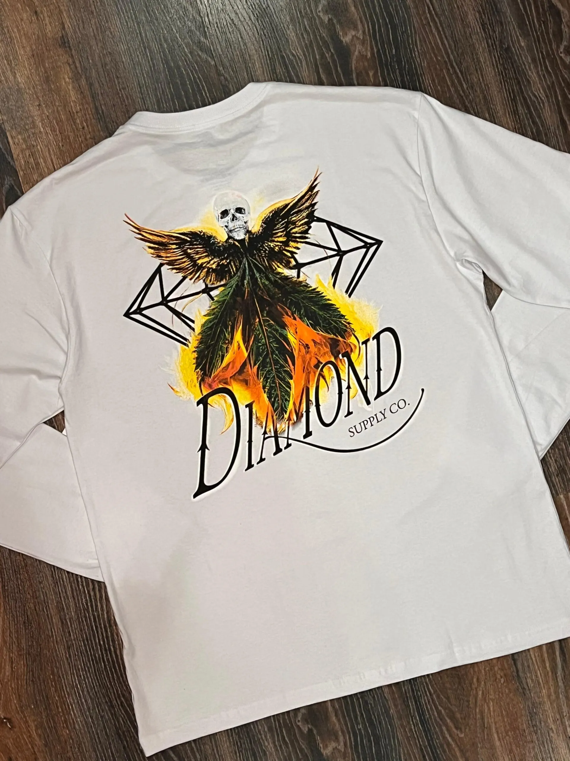 CAMISETA ML DIAMOND DEATH ANGELS BRANCO - Imagem 2