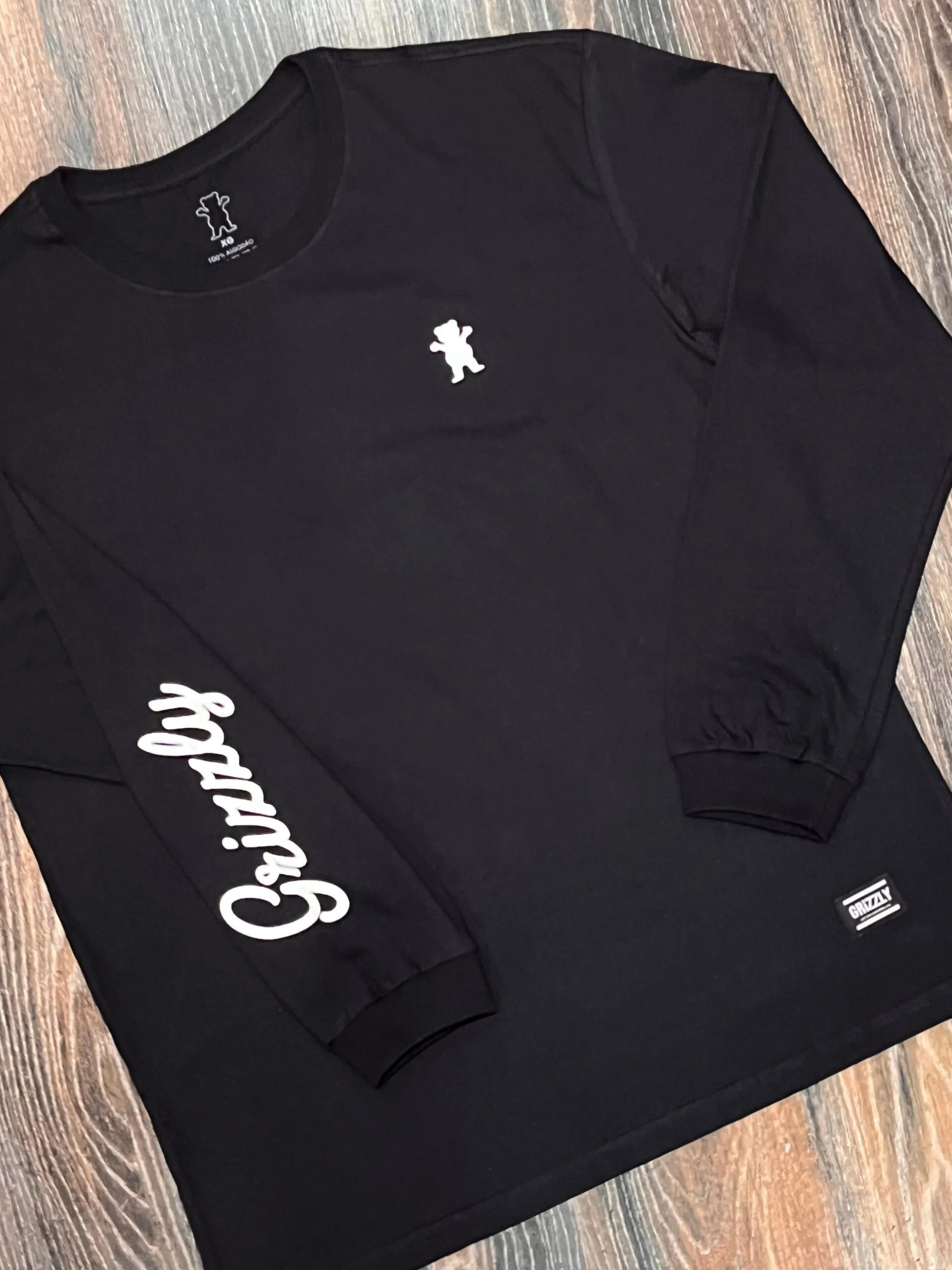 CAMISETA ML GRIZZLY MINI OG BEAR PRETO - Imagem 2