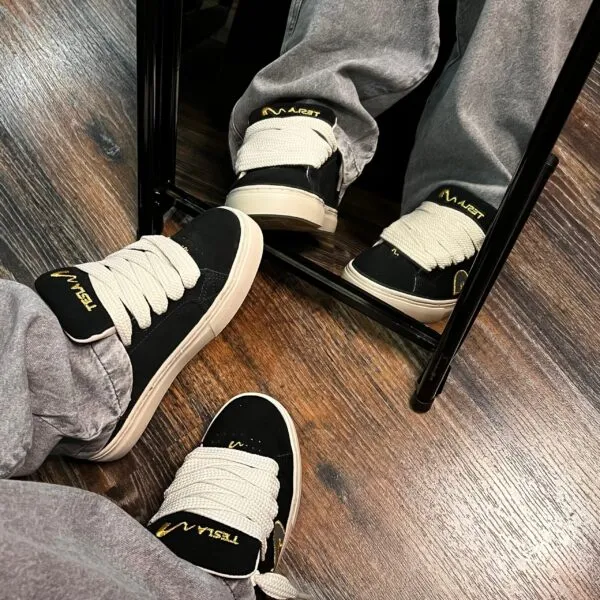 TÊNIS TESLA HERTZ BLACK GOLD - Imagem 10