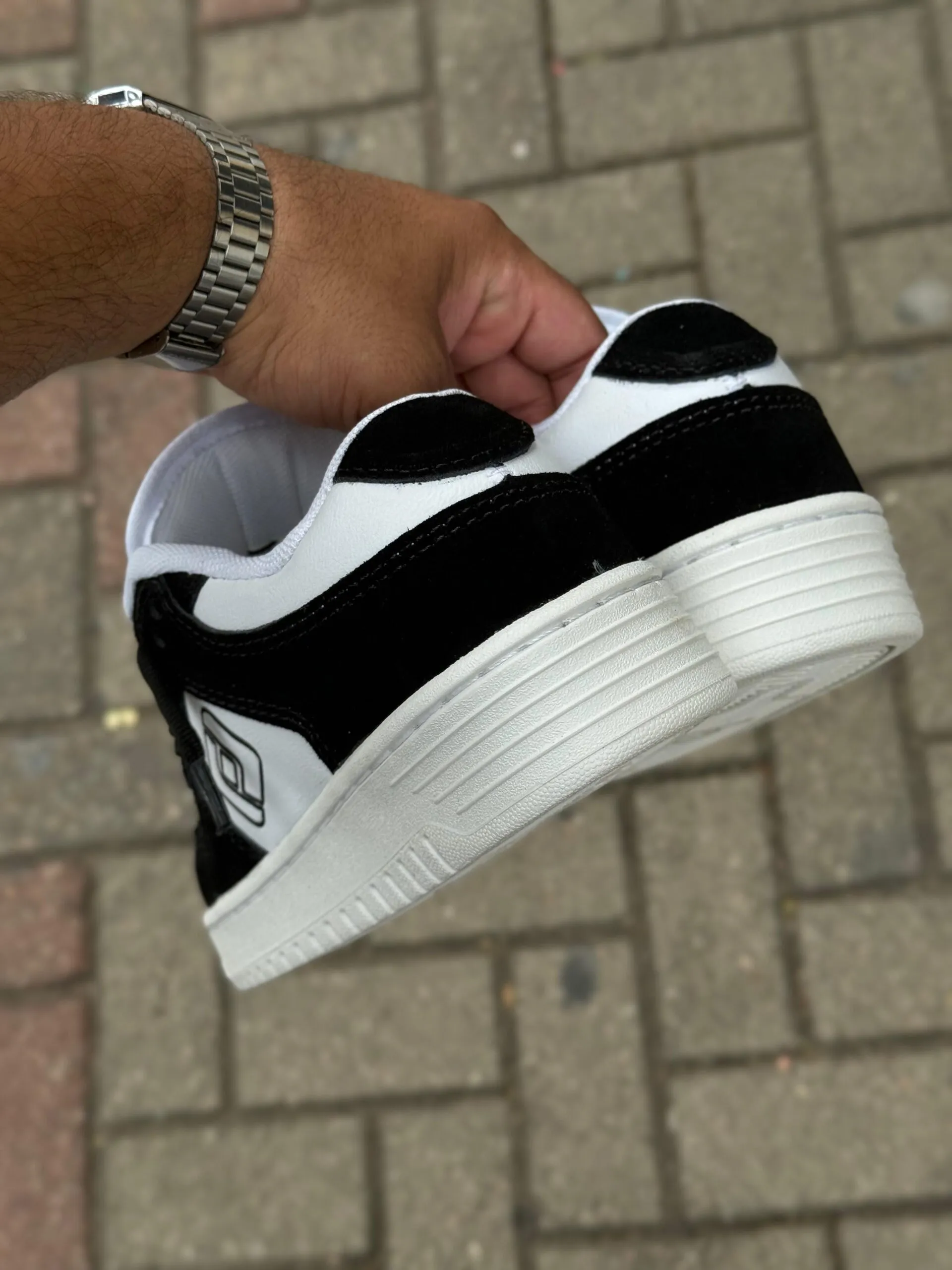 TÊNIS FREEDAY GRANDIR OX PRETO BRANCO - Imagem 4