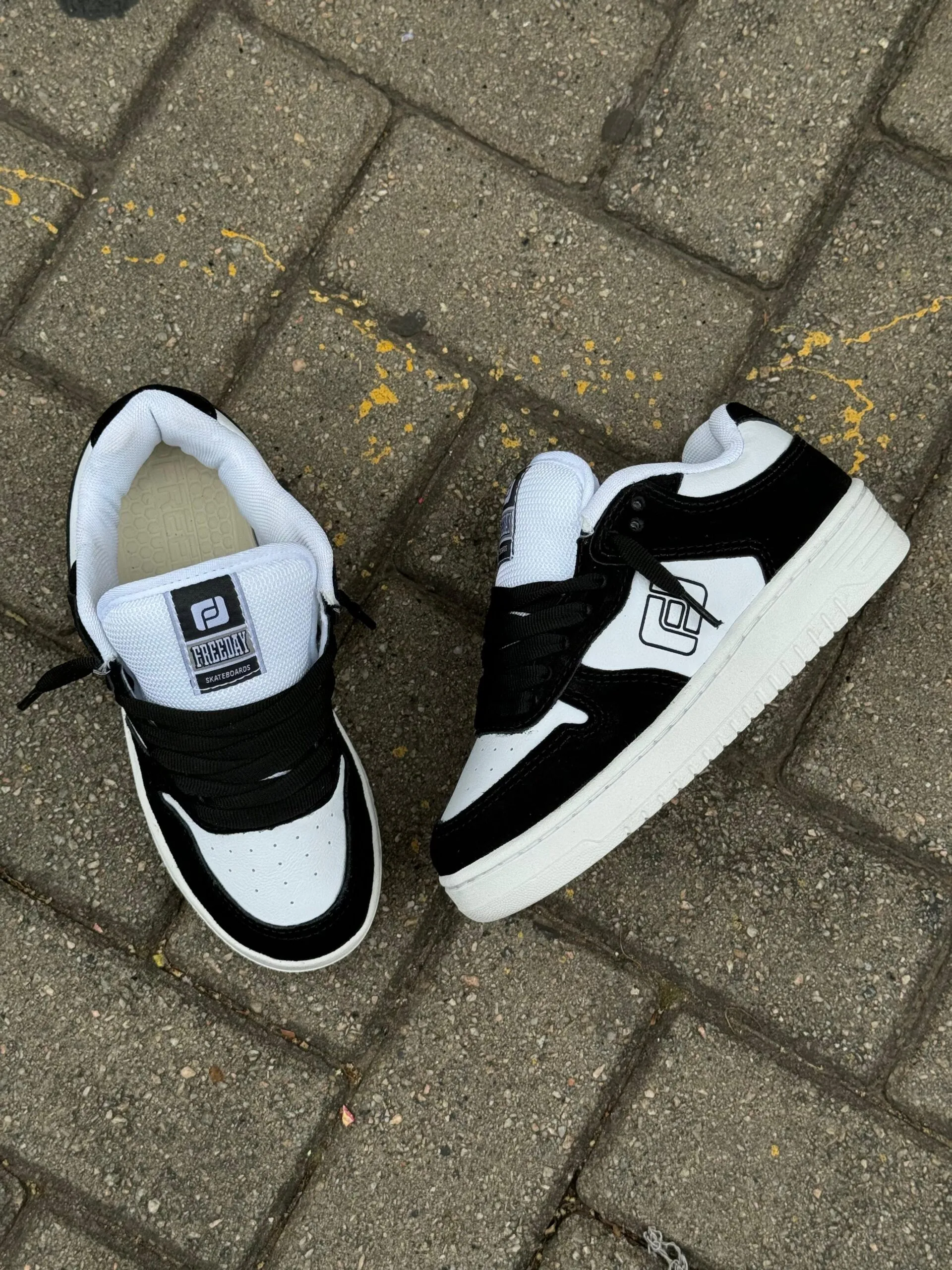 TÊNIS FREEDAY GRANDIR OX PRETO BRANCO - Imagem 8