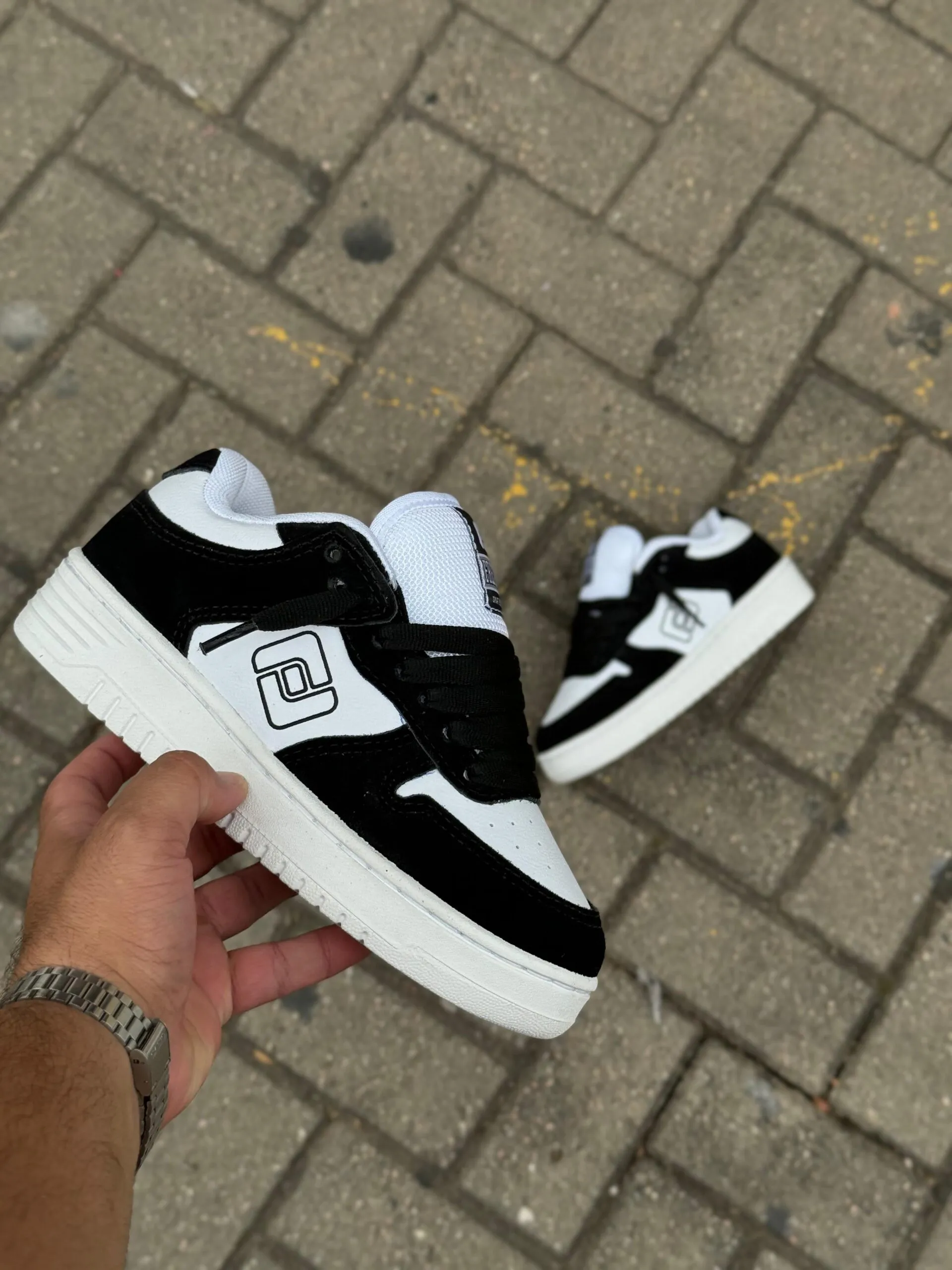 TÊNIS FREEDAY GRANDIR OX PRETO BRANCO - Imagem 9