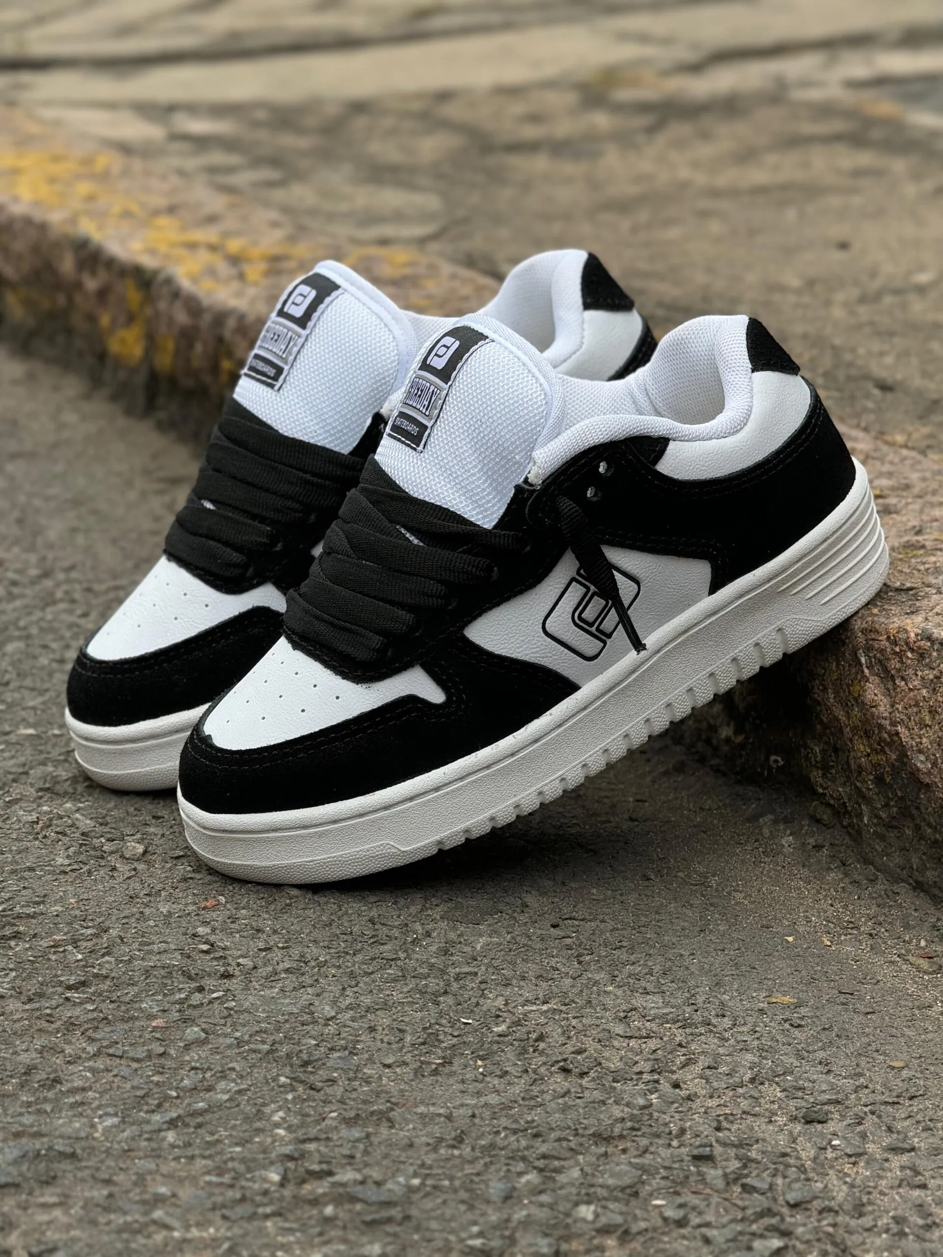 TÊNIS FREEDAY GRANDIR OX PRETO BRANCO