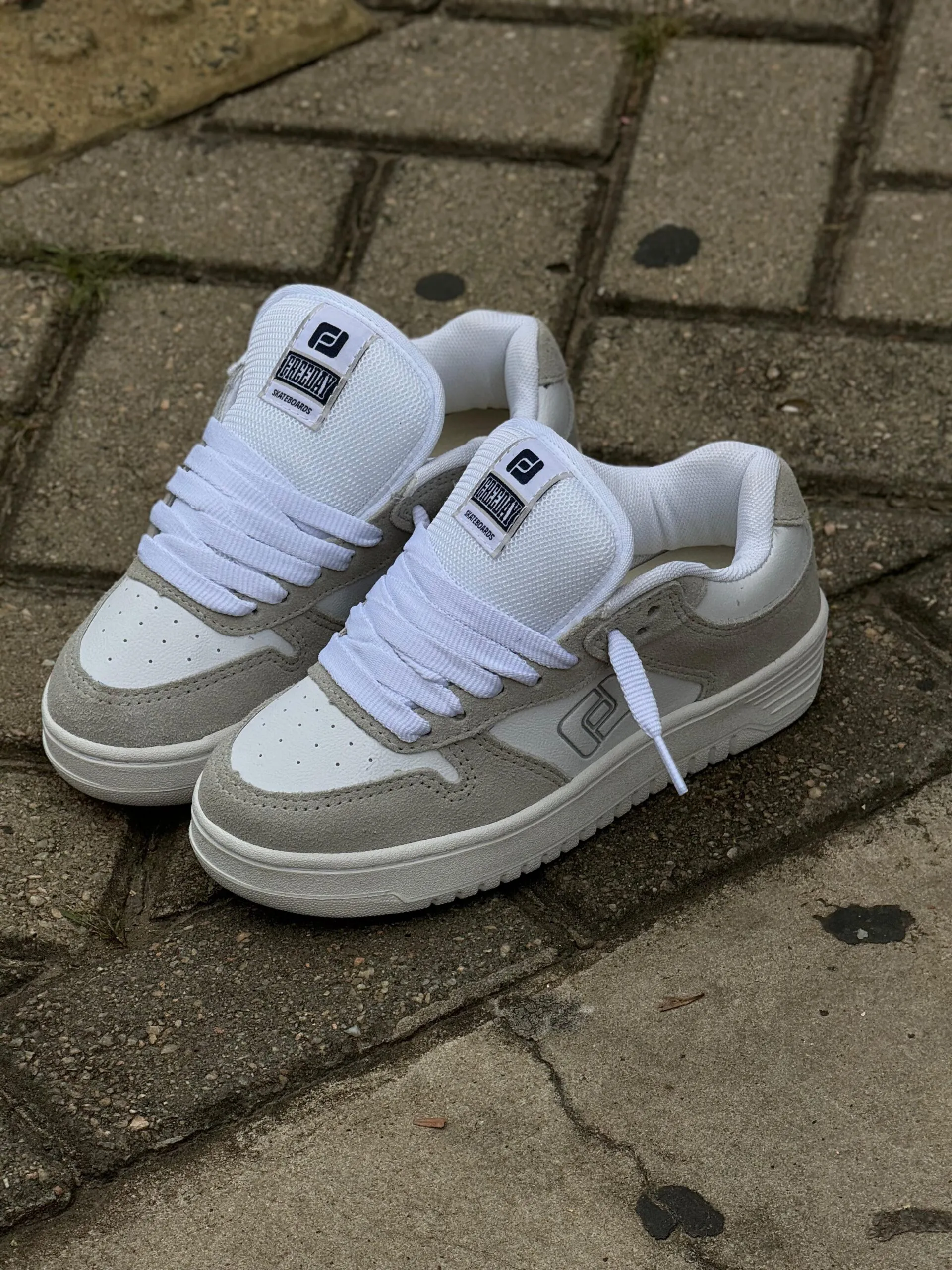 TÊNIS FREEDAY GRANDIR OX CINZA BRANCO - Imagem 4